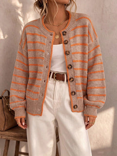 Beige & Orange