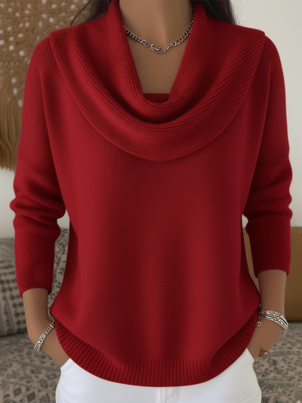 Jocelyn | Cowl Neck Pullover Sweater