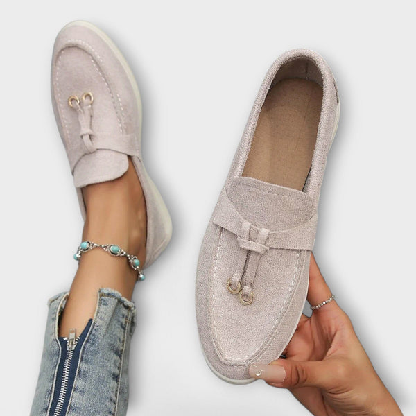 Sylvie | Soft Tassel Charm Loafers