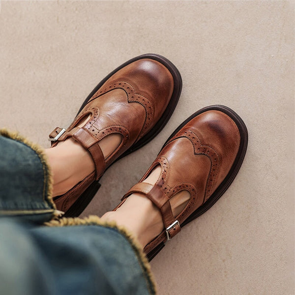 Sybil | Elegant Strap Mary Janes